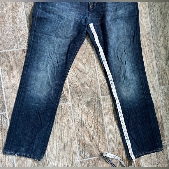 Joe’s Jeans Brixton Straight and Narrow Fit, Med Wash, Men’s Size 34W - Picture 11 of 13